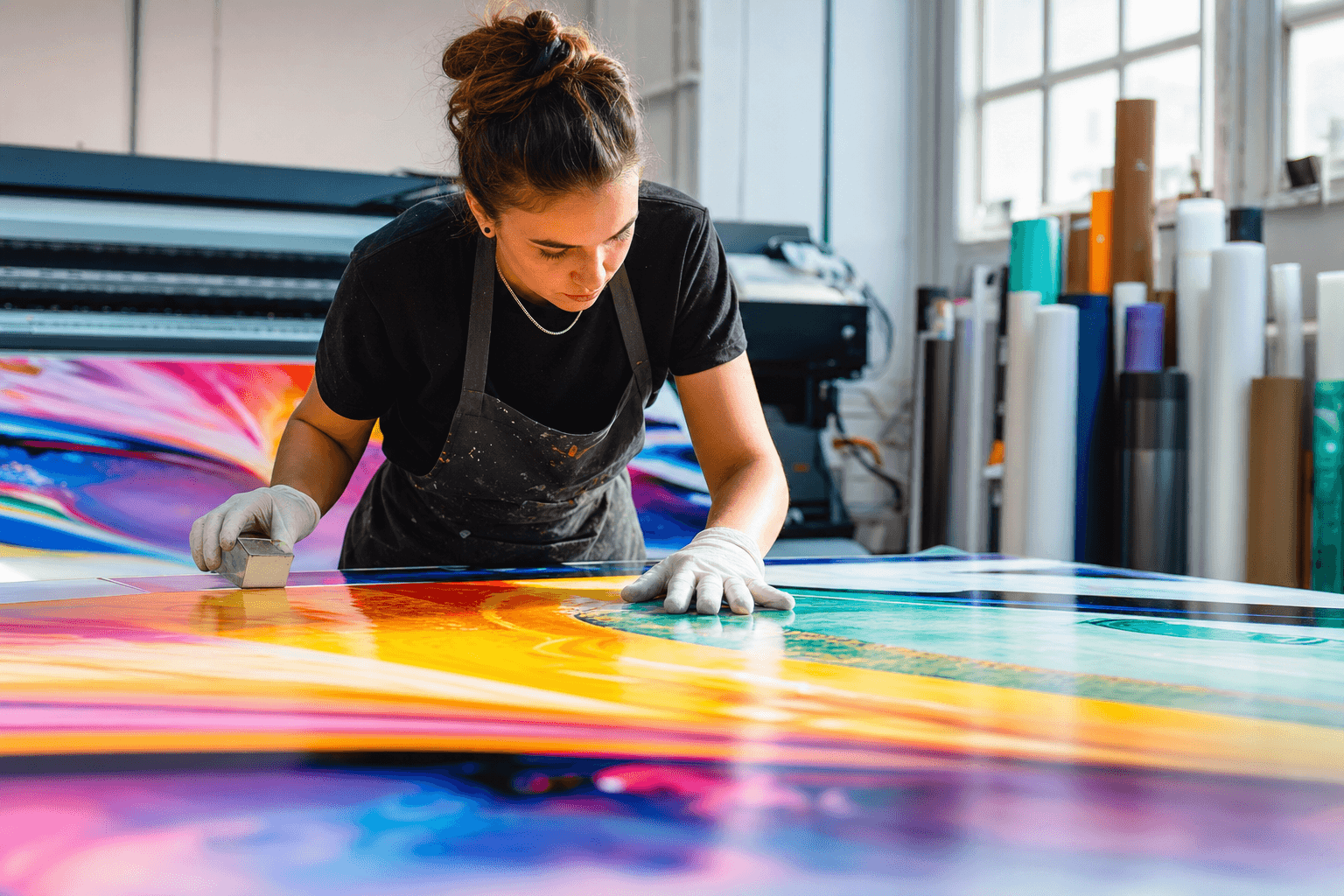 Large format printing: resolution, colour and finishing basics